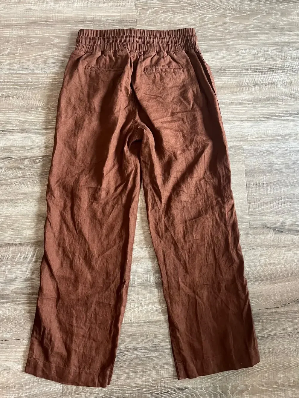 Quince brown linen